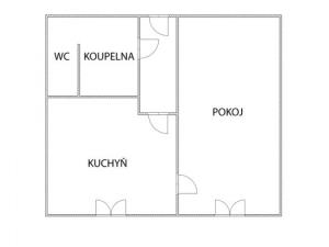Prodej bytu 1+1, Ostrava - Hrabůvka, Dr. Martínka, 32 m2