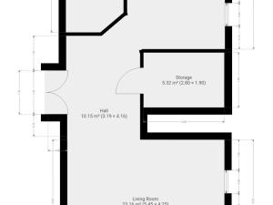 Pronájem bytu 1+kk, Praha - Vinohrady, Mánesova, 63 m2
