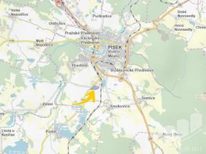 Prodej pole, Písek - Smrkovice, Putimská Vysoká, 13387 m2