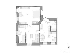 Prodej bytu 3+1, Praha - Malá Strana, Mělnická, 91 m2