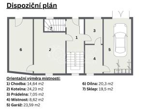 Pronájem rodinného domu, Kravaře - Veliká, 124 m2