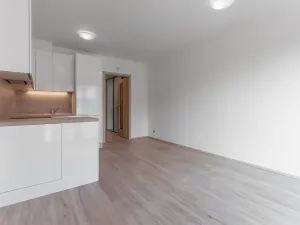 Pronájem bytu 1+kk, Praha - Vysočany, Bassova, 28 m2