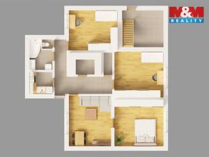 Prodej rodinného domu, Valy, 90 m2