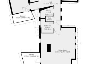 Pronájem bytu 4+kk, Praha - Braník, Pod svahem, 140 m2