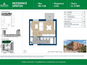 Pronájem bytu 1+kk, Praha - Chodov, Líbalova, 30 m2