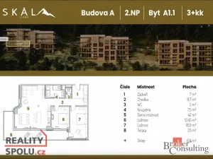 Prodej bytu 3+kk, Lipno nad Vltavou, 132 m2