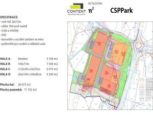 Pronájem skladu, Vystrkov, 9200 m2