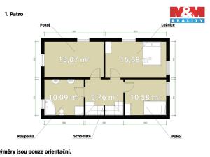 Prodej rodinného domu, Postřižín, Šípková, 136 m2
