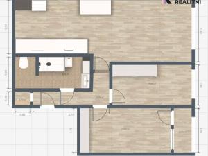 Pronájem bytu 3+kk, Praha - Chodov, Ke Kateřinkám, 62 m2