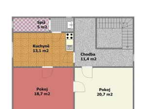 Prodej rodinného domu, Semice, 142 m2