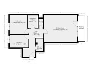 Pronájem bytu 3+kk, Praha - Kunratice, Pod Haltýřem, 73 m2