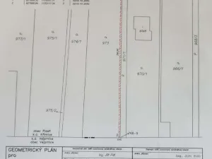 Prodej pozemku pro bydlení, Plzeň, 1547 m2