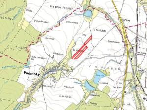 Prodej pole, Podmoky, 38511 m2