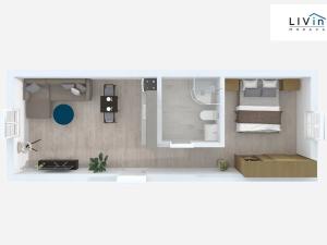 Pronájem bytu 2+kk, Velká Bystřice, 8. května, 34 m2