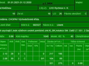 Prodej podílu lesa, Liberk, 5585 m2