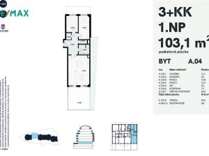 Prodej bytu 3+kk, Karlovy Vary, Šumavská, 103 m2