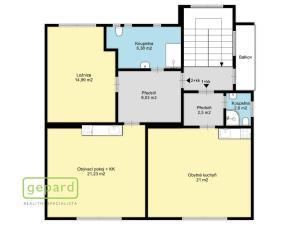 Prodej podílu 1/2 rodinného domu, Praha - Malešice, Káranská, 225 m2