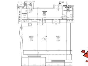 Pronájem bytu 2+kk, Praha - Holešovice, Schnirchova, 75 m2