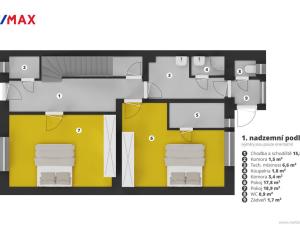 Prodej rodinného domu, Praha - Jinonice, V Roháčích, 127 m2