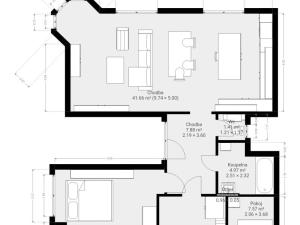 Pronájem bytu 4+kk, Brno, Těsnohlídkova, 96 m2