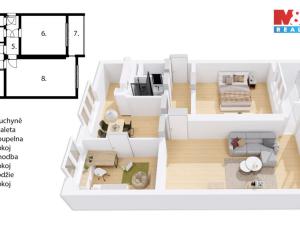 Prodej bytu 3+1, Brandýs nad Labem-Stará Boleslav - Brandýs nad Labem, Kralupská, 68 m2