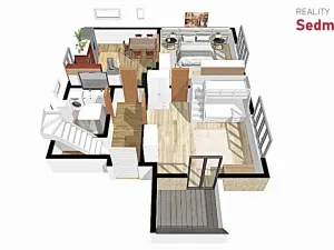 Prodej bytu 3+1, Nové Město na Moravě, Soškova, 159 m2