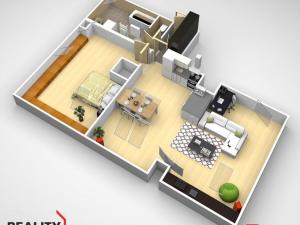 Pronájem bytu 2+kk, Kladno - Kročehlavy, Generála Selnera, 80 m2