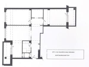Prodej bytu 3+1, Pardubice, Palackého třída, 93 m2