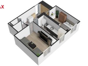 Prodej bytu 2+1, Ostrava - Poruba, Gustava Klimenta, 53 m2