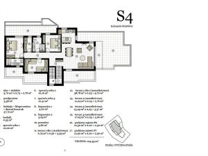 Prodej bytu 4+kk, Murter, Chorvatsko, 124 m2