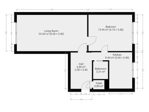 Pronájem bytu 2+1, Praha - Malešice, Počernická, 55 m2