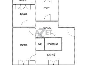 Prodej bytu 3+1, Ostrava - Zábřeh, Tarnavova, 69 m2