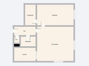Pronájem bytu 2+kk, Praha - Dejvice, Kafkova, 56 m2