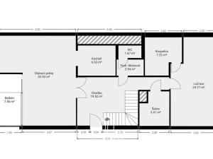 Pronájem bytu 4+kk, Praha - Michle, Ohradní, 138 m2
