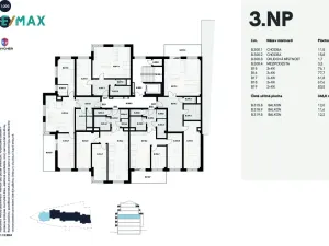 Prodej bytu 2+kk, Karlovy Vary, Šumavská, 83 m2
