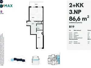 Prodej bytu 2+kk, Karlovy Vary, Šumavská, 83 m2