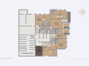 Prodej činžovního domu, Bystré, nám. Na podkově, 899 m2