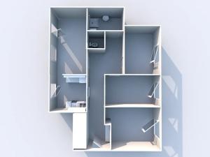 Pronájem bytu 4+kk, Praha - Prosek, Stoupající, 95 m2