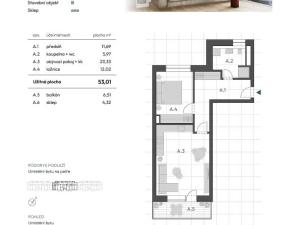 Prodej bytu 2+kk, Vyškov - Vyškov-Předměstí, 53 m2