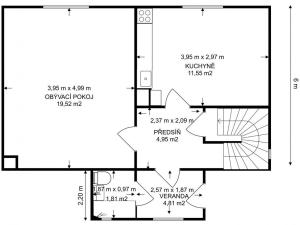Prodej rodinného domu, Zadní Třebaň, Bezejmenná, 115 m2