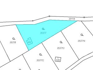 Prodej pozemku, Jivno, 745 m2