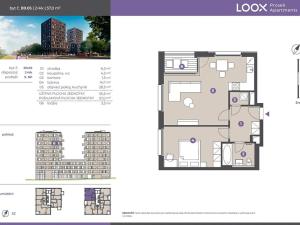 Pronájem bytu 2+kk, Praha - Prosek, Litoměřická, 56 m2