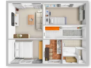 Prodej bytu 3+1, Písek - Budějovické Předměstí, Preslova, 78 m2