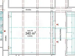 Pronájem skladu, Praha - Michle, Magistrů, 530 m2
