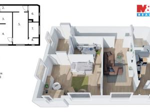 Prodej bytu 3+1, Adršpach - Horní Adršpach, 71 m2