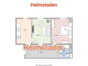 Pronájem bytu 2+1, Havířov - Město, Dvořákova, 60 m2