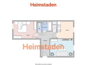 Pronájem bytu 2+1, Havířov - Město, Místní, 55 m2