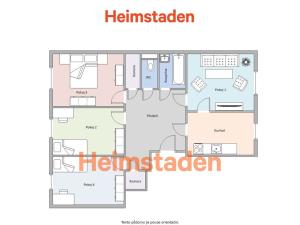 Pronájem bytu 4+1, Ostrava - Poruba, Havlíčkovo náměstí, 89 m2