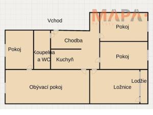 Prodej bytu 5+1, Jirkov, Pionýrů, 100 m2