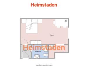 Pronájem bytu 1+kk, Havířov - Město, Slezská, 20 m2